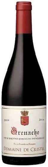 Domaine de Cristia Vin de Pays de Mediterranée Grenache 2014