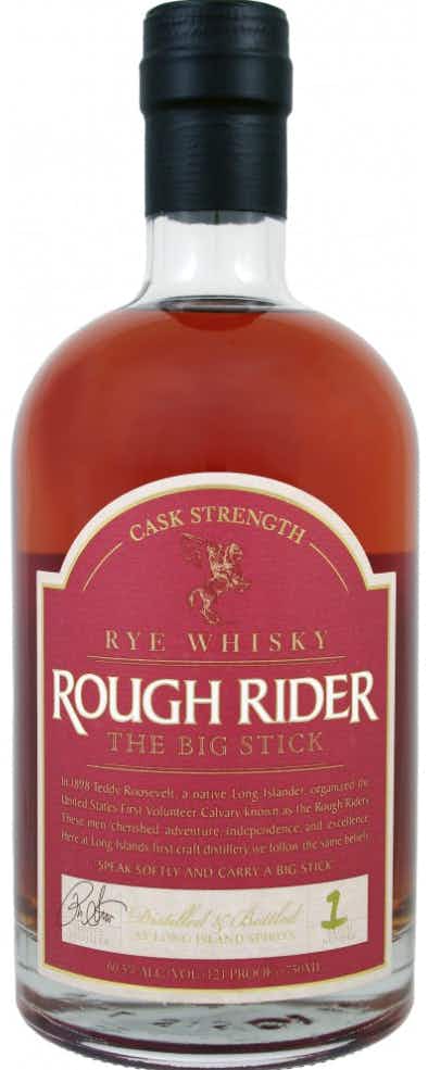 Long Island Spirits Rough Rider The Big Stick Cask Strength Rye Whisky