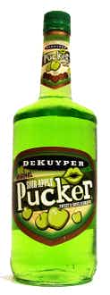 DeKuyper Sour Apple Pucker 1L