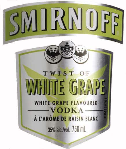 Smirnoff White Grape Vodka 50ml