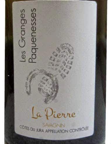 Les Granges Paquenesses La Pierre Savagnin 2014