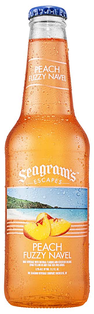 Seagram's Coolers Escapes Peach Fuzzy Navel 4 pack 12oz