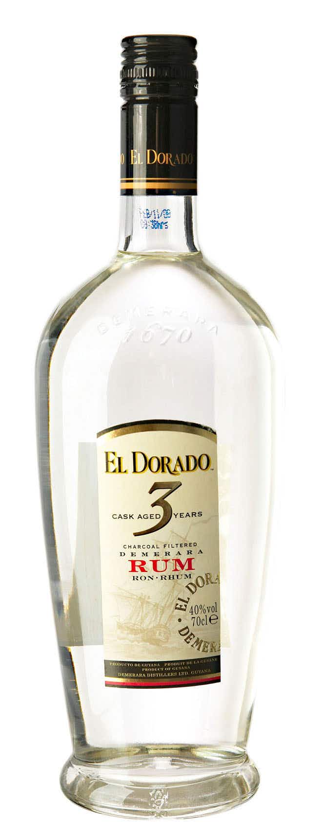 El Dorado Cask Aged 3 Year White Rum