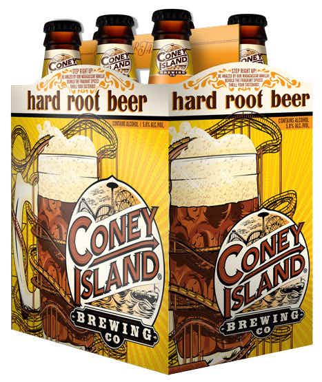 Coney Island Hard Root Beer 6 pack 750ml Bottle