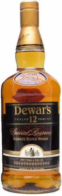 Dewar's Special Reserve Blended Scotch Whisky 12 year old