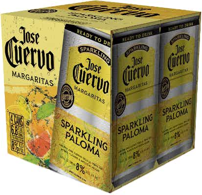 Jose Cuervo Sparkling Paloma Margarita 4 pack 200ml Can