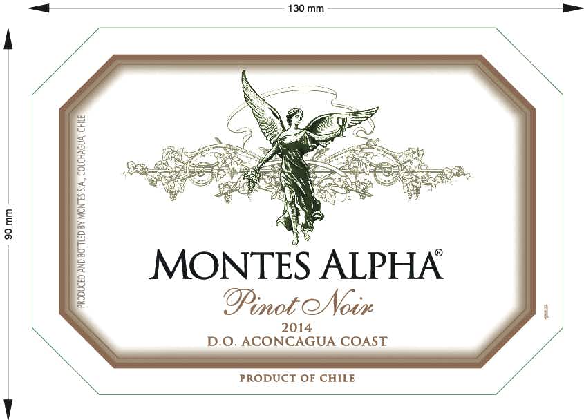 Montes Alpha Pinot Noir 2015