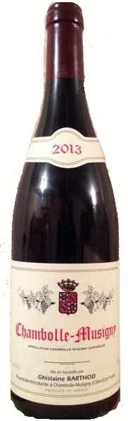 Domaine Ghislaine Barthod Chambolle Musigny 2013