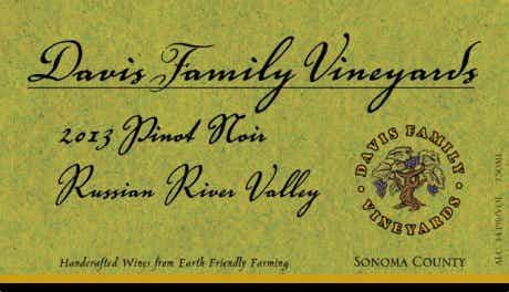 Davis Family Russian River Valley Pinot Noir 2013