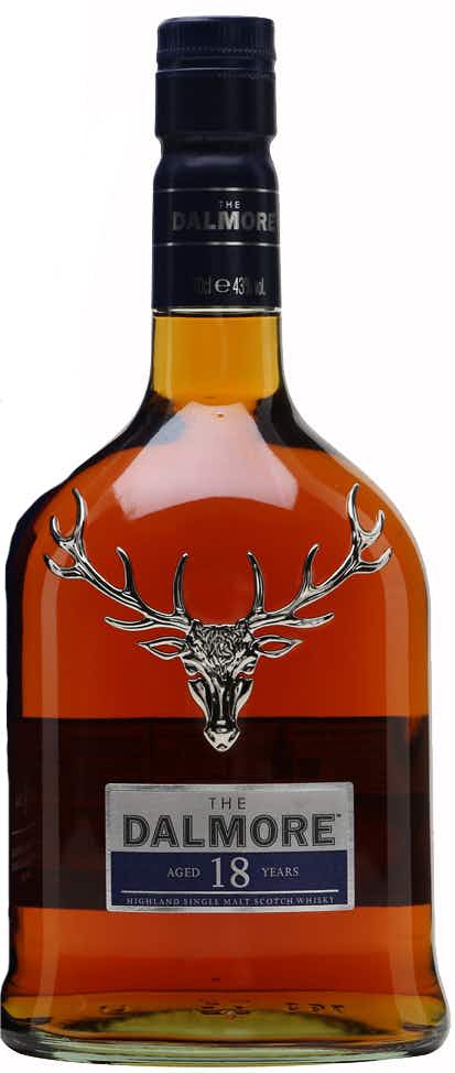 The Dalmore Single Highland Malt Scotch Whisky 18 year old