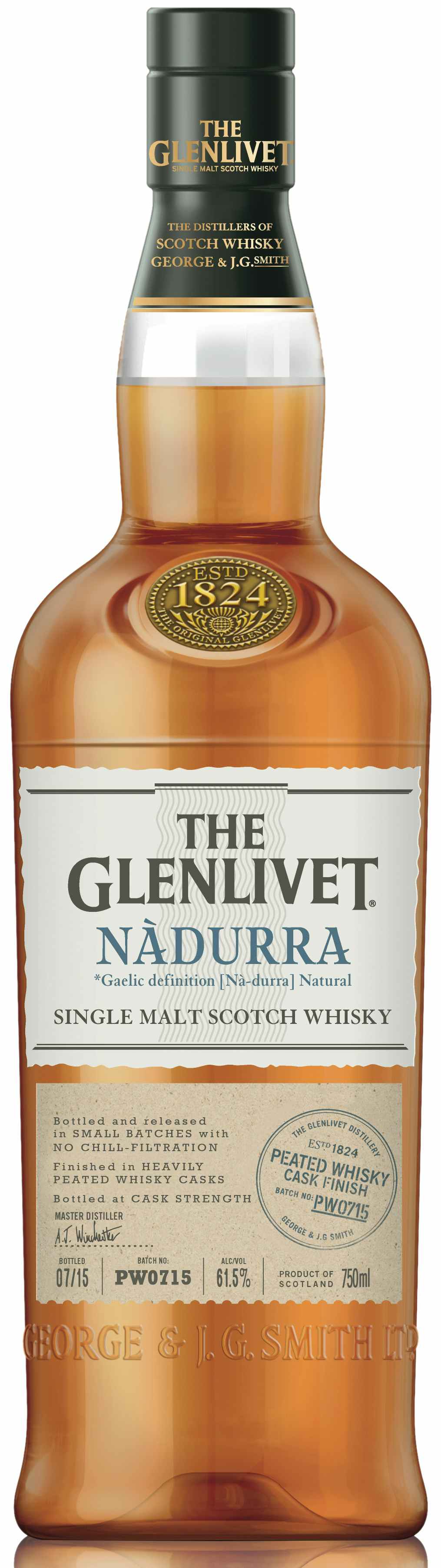 The Glenlivet Nàdurra Peated Cask Finish Single Malt Scotch Whisky