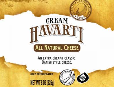 Boar's Head Precut Cream Havarti Cheese 9oz