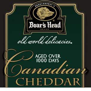 Boar's Head Precut Aged Canadian Cheddar Cheese 8oz