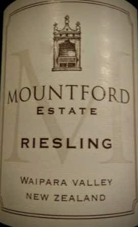 Mountford Estate Riesling 2010