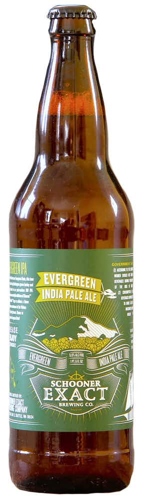 Schooner Exact Evergreen IPA 22oz