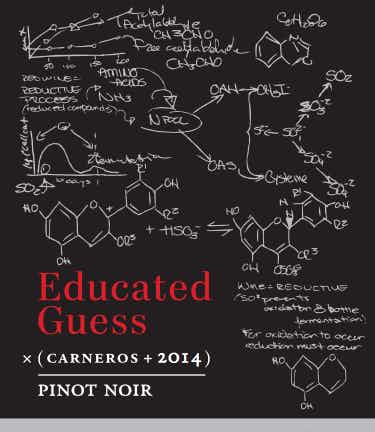 Educated Guess Pinot Noir 2014