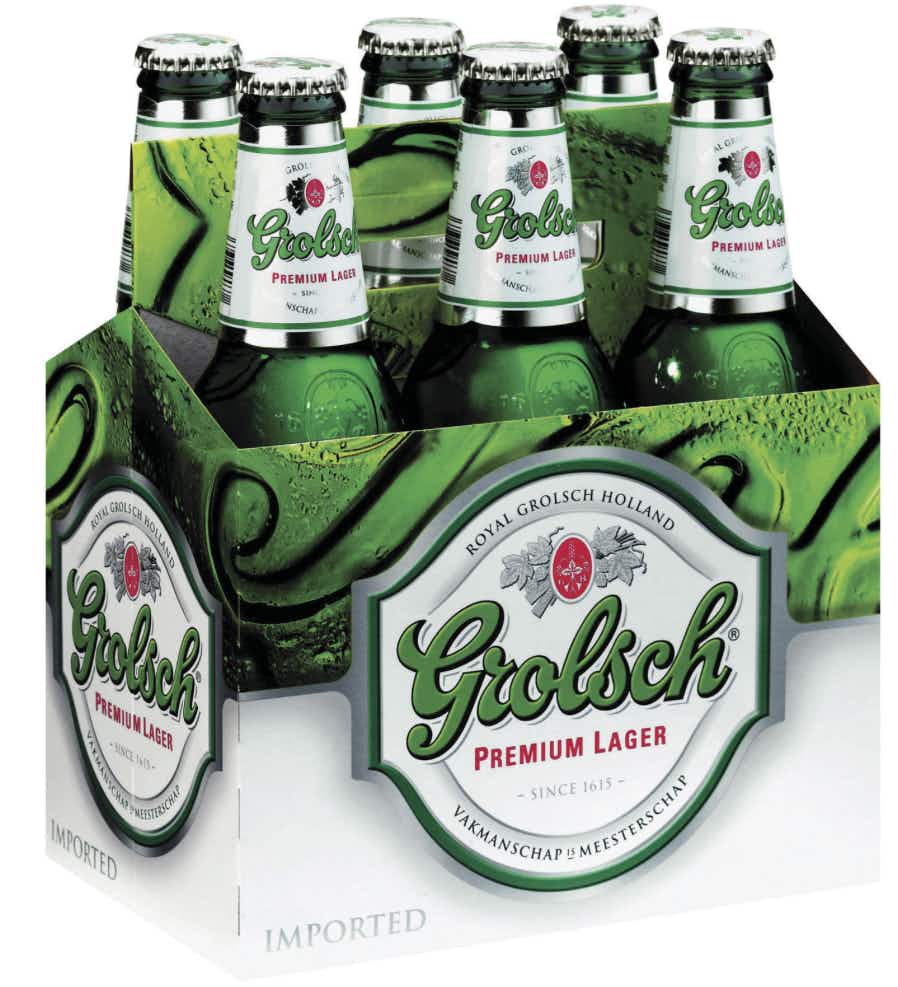 Grolsch Premium Lager 6 pack 12oz