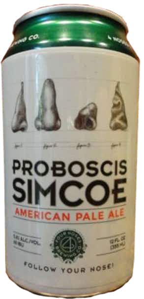 4 Noses Brewing Proboscis Simcoe American Pale Ale 6 pack 12oz Can