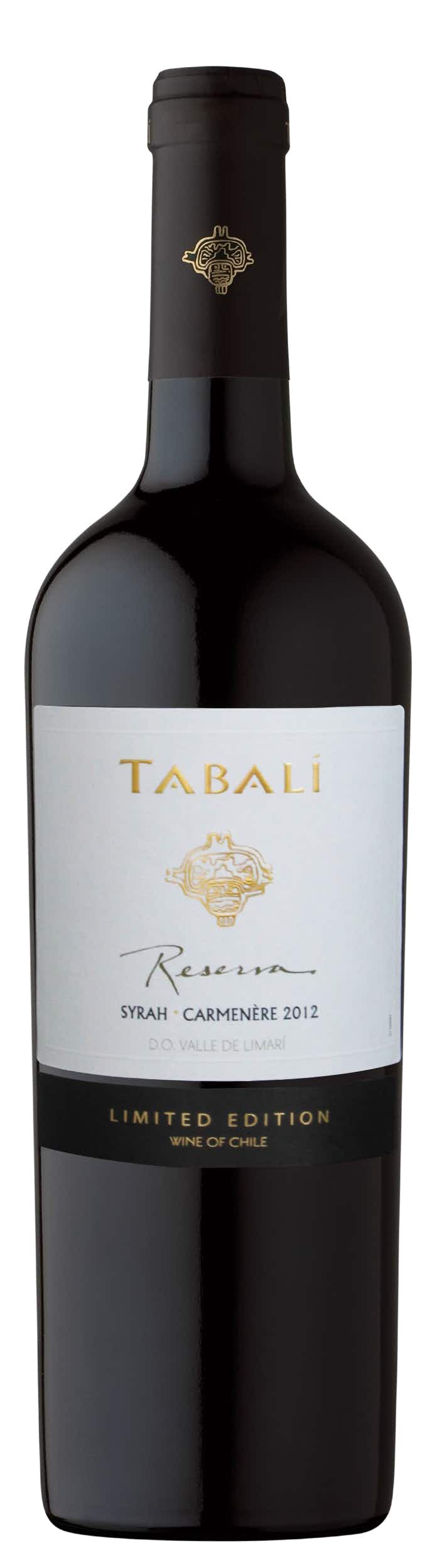 Vina Tabali Reserva Syrah Carmenere 2012