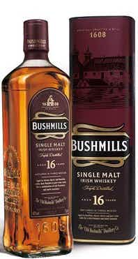 Bushmills Single Malt Irish Whiskey 16 year old