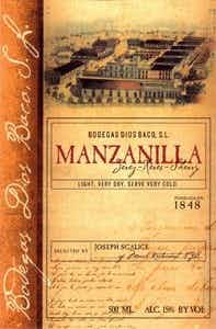 Bodegas Dios Baco Bodegas Dios Baco Sherry Manzanilla NV 500ml