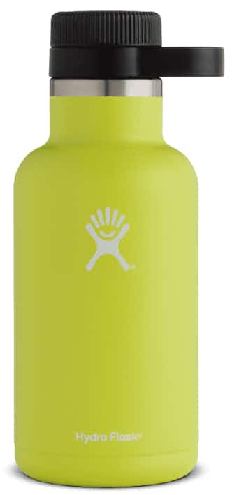 Hydro Flask Wide Mouth Insulated Growler 64oz Citron 750ml