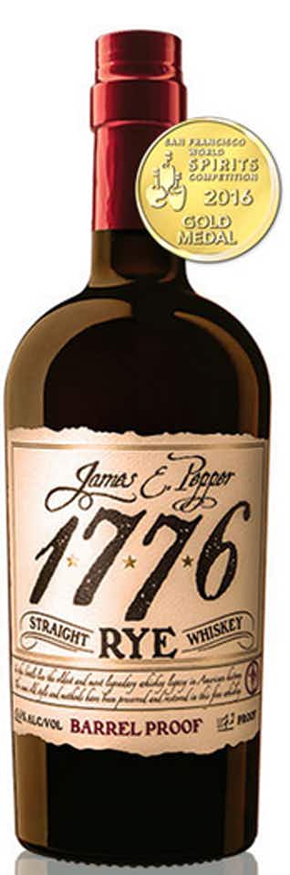 James E. Pepper 1776 Straight Rye Barrel Proof NV