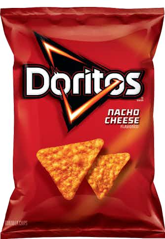 Doritos Spicy Nacho Cheese Tortilla Chips 10oz Bag