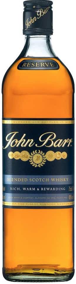 John Barr Reserve Blended Scotch Whisky 1L