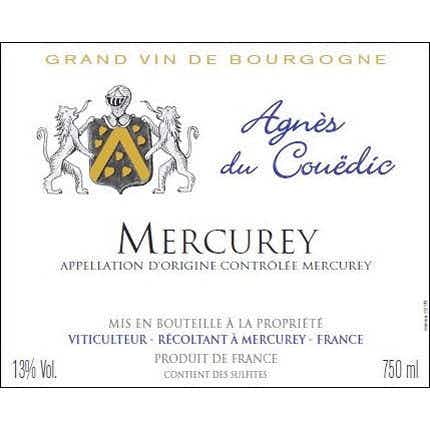 Domaine-Agnes-du-Couëdic Mercurey 2011