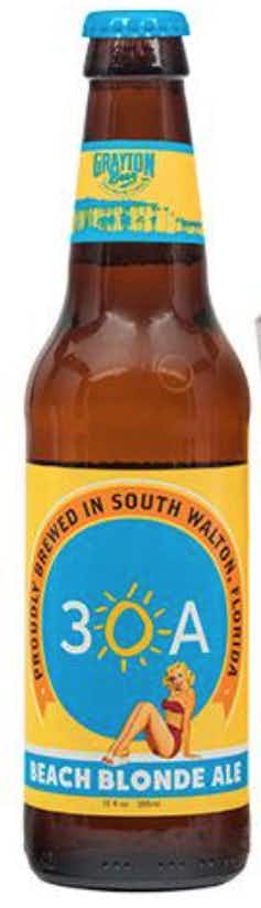 Grayton Beer Company 30A Beach Blonde Ale 6 pack 355ml