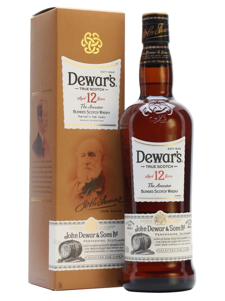 Dewar's The Ancestor Blended Scotch Whisky 12 year old