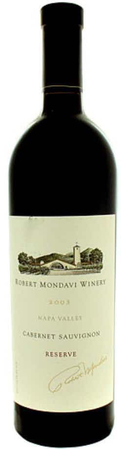 Robert Mondavi Reserve Cabernet Sauvignon 2003