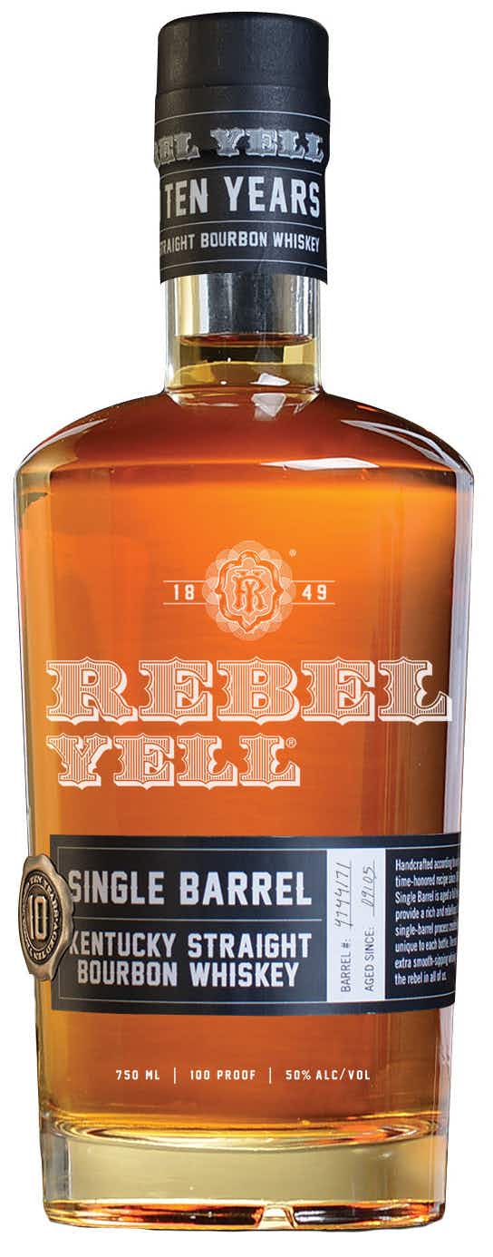 Rebel Yell Single Barrel Kentucky Straight Bourbon Whiskey 10 year old