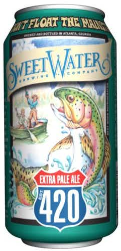 SweetWater Brewing Company 420 Extra Pale Ale 12 pack 355ml Can