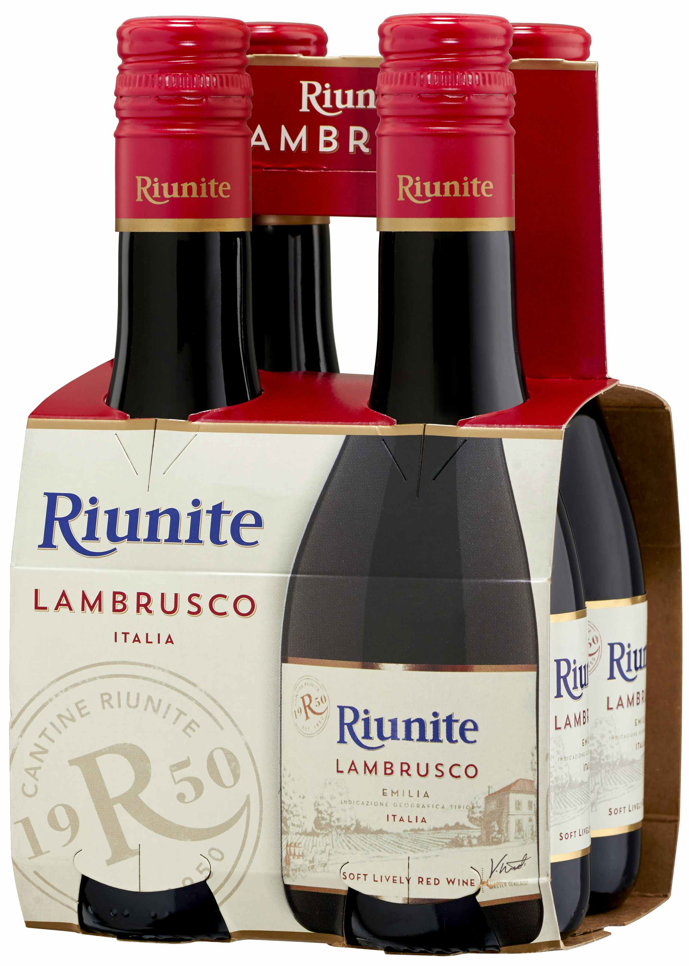 Riunite Lambrusco 4 pack 187ml