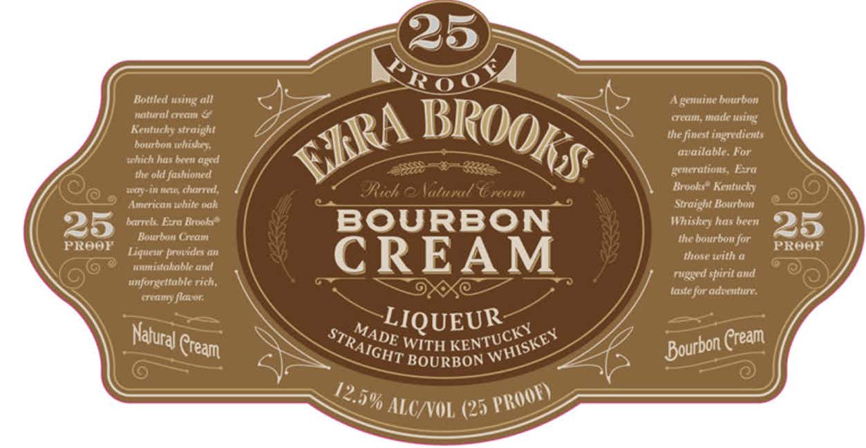 Ezra Brooks Bourbon Cream Liqueur