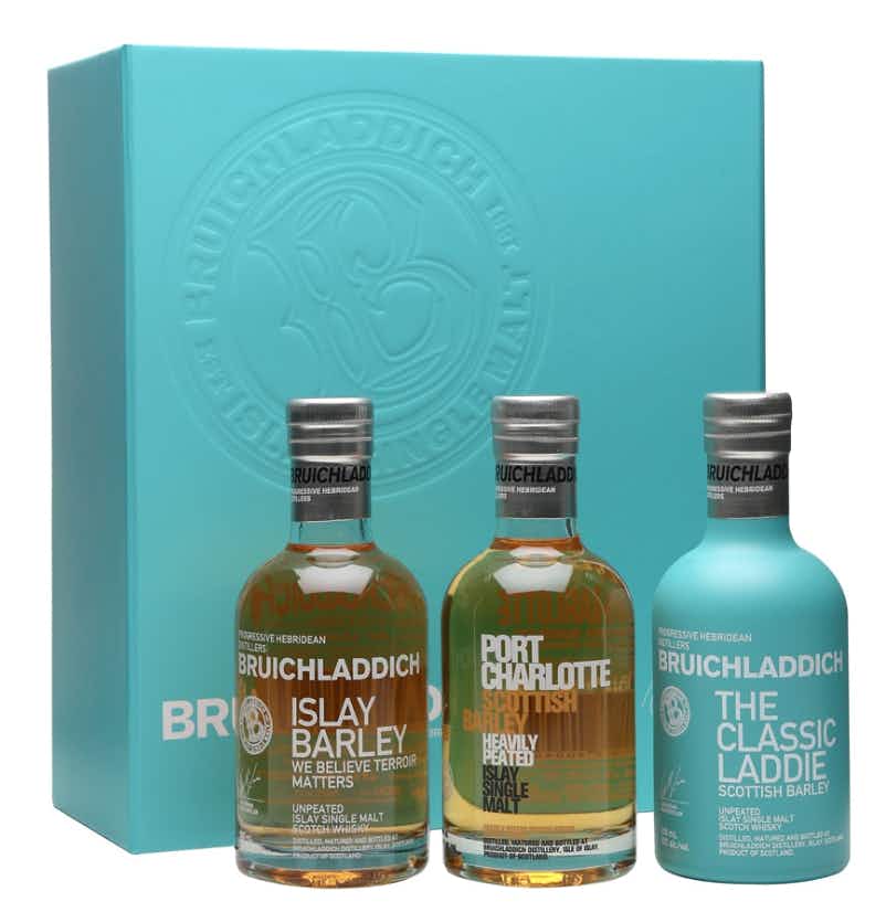 Bruichladdich Wee Laddie Tasting Set 3 pack 200ml Bottle