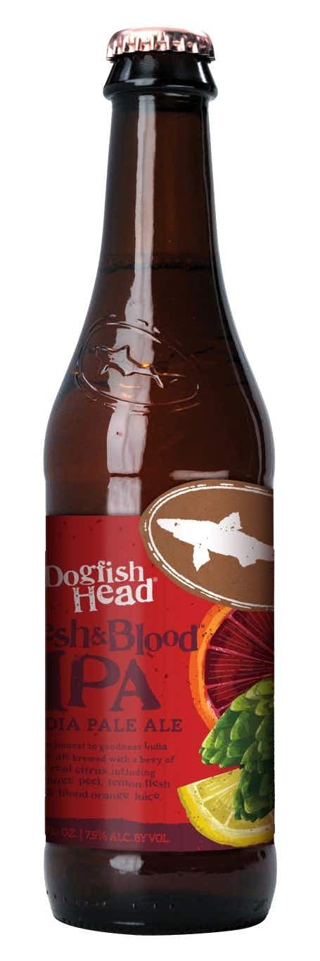 Dogfish Head Flesh & Blood IPA 6 pack 355ml Bottle