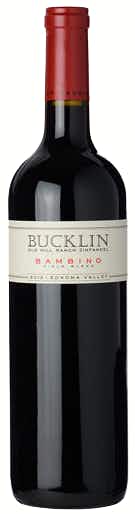 Bucklin Bambino Field Blend Old Hill Ranch Zinfandel 2013