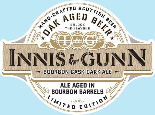 Innis & Gunn Bourbon Cask Dark Ale 4 pack 11oz