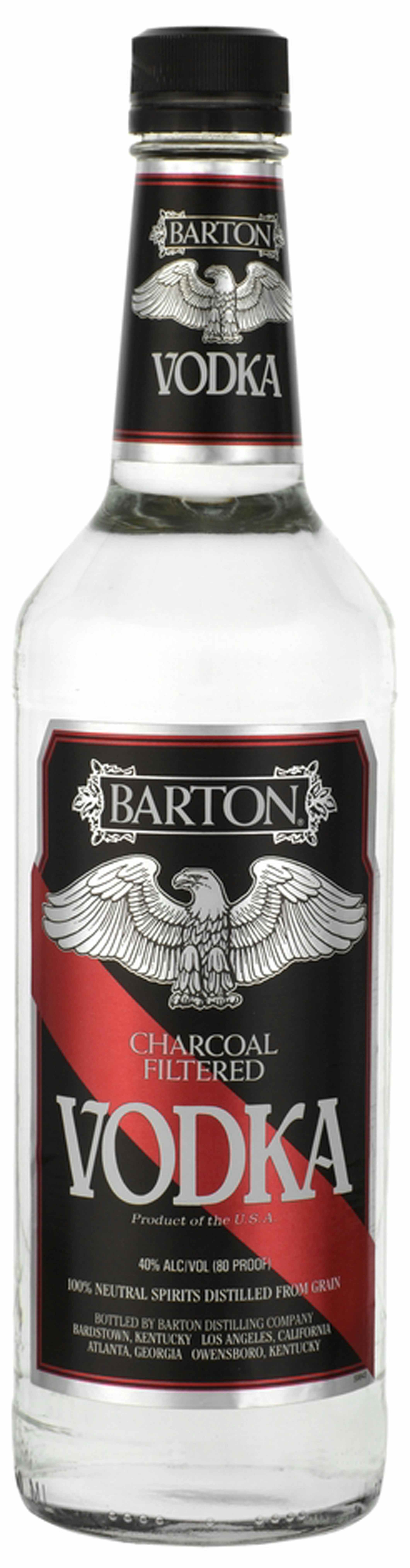 Barton Distilling Company Charcoal Filtered Vodka 1L