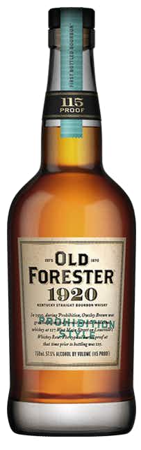 Old Forester 1920 Prohibition Style Bourbon