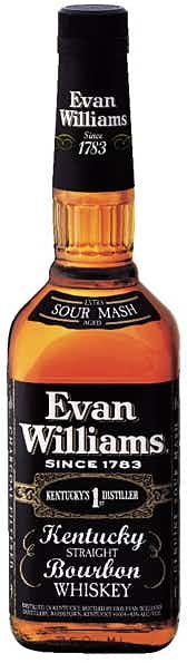 Evan Williams Black Label Kentucky Straight Bourbon Whiskey