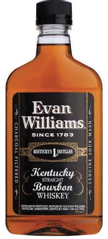 Evan Williams Black Label Kentucky Straight Bourbon Whiskey 375ml