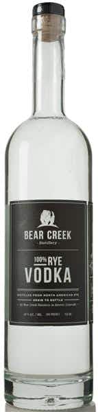 Bear Creek Distillery Rye Vodka