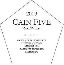 Cain Five 2003