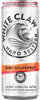 White Claw Hard Seltzer Ruby Grapefruit 19.2 oz Can