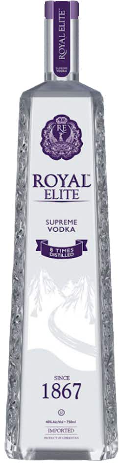 Royal Elite Vodka Supreme 8 Times Distilled Vodka
