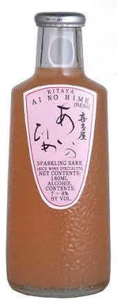 Kitaya Ai No Hime Beni Sparkling Sake 500ml
